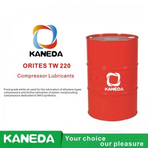 KANEDA ORITES TW 220 Élelmiszer-minőségű fehér olaj, amelyet etilén hiperkompresszorok kenésére és az NH3 szintézisre összpontosító dugattyú-dugattyús kompresszorok kenésére használnak.