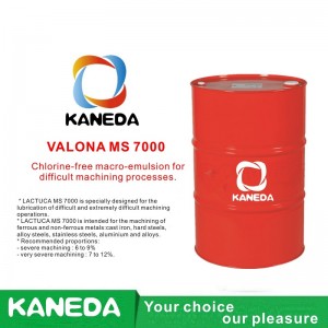 KANEDA LACTUCA MS 7000 Klórmentes makroemulzió a nehéz megmunkálási folyamatokhoz.