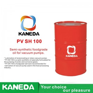 KANEDA PV SH 100 Félszintetikus élelmiszer-minőségű olaj vákuumszivattyúkhoz.