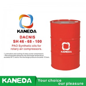 KANEDA DACNIS SH 32-46 - 68 - 100 PAO Szintetikus olajok forgólevegős kompresszorokhoz.
