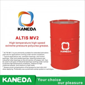 KANEDA ALTIS MV2 Magas hőmérsékletű, nagy sebességű, extrém nyomású poliuretán zsír.